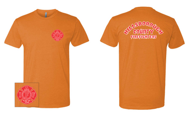 **LIMITED QUANITY** Tampabay Creamsicle Hillsborough County Firefighters Shirt