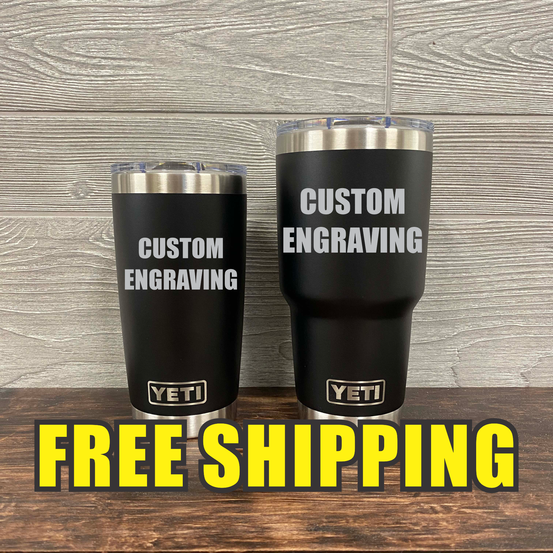Yeti is offering free customization on several popular items for a